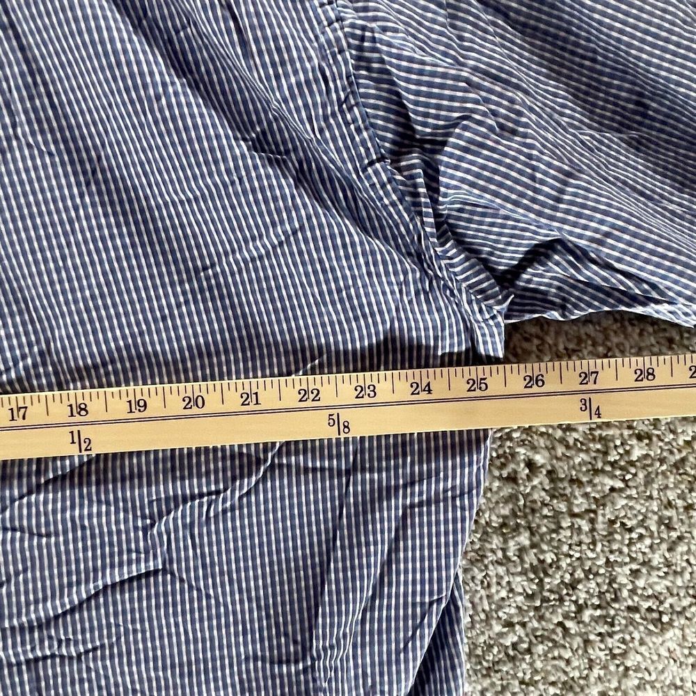 Vintage Ralph Lauren Shirt Adult Large Blue Check Short Sleeve Jeans Co Cotton - Picture 10 of 12